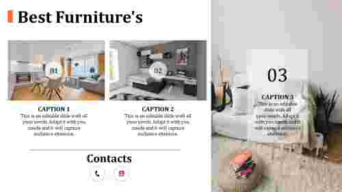 Best furniture powerpoint template-Best furniture's